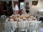 La table avant le Seder ! השולחן לפני הסדר
